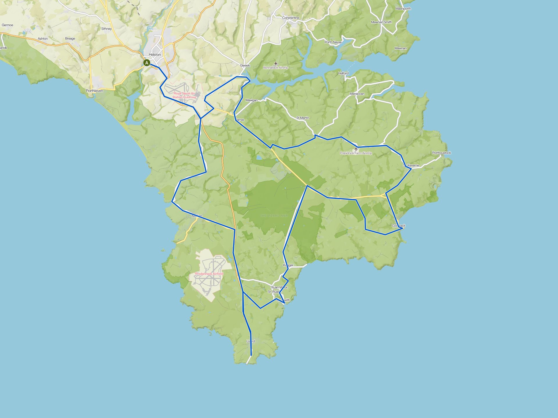 The best road cycling routes in Cornwall | Komoot
